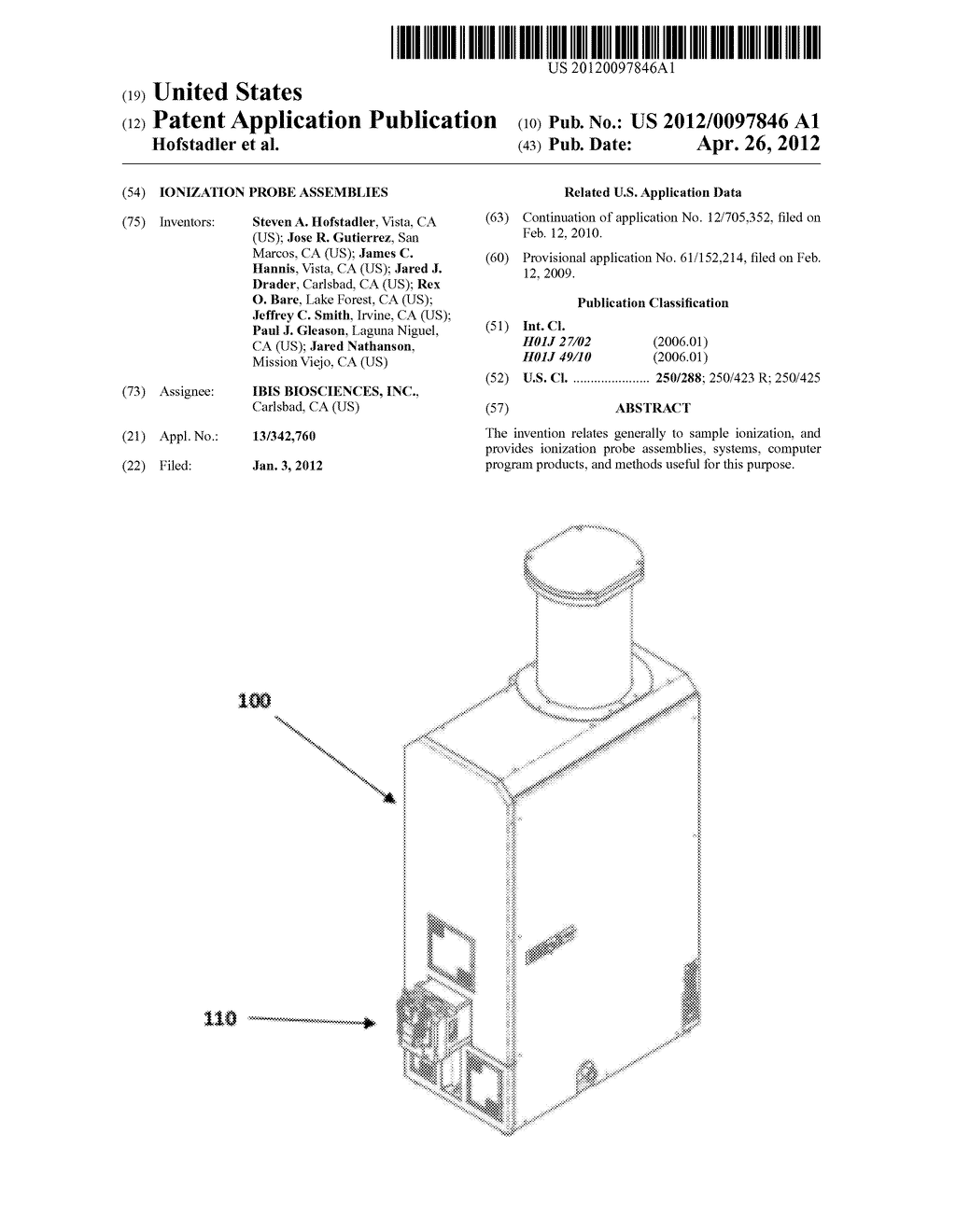 IONIZATION PROBE ASSEMBLIES - diagram, schematic, and image 01