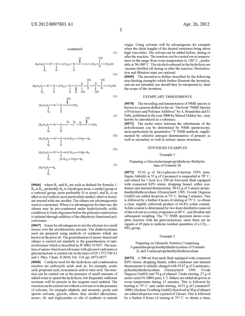 Polysiloxanes With Nitrogen-Containing Groups - diagram, schematic, and image 06