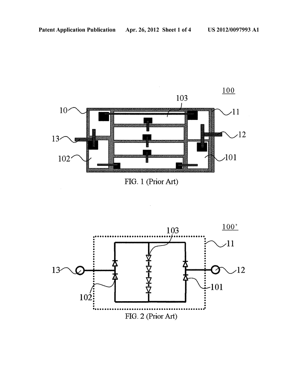 RECTIFYING UNIT, A LIGHT EMITTING DIODE DEVICE, AND THE COMBINATION     THEREOF - diagram, schematic, and image 02