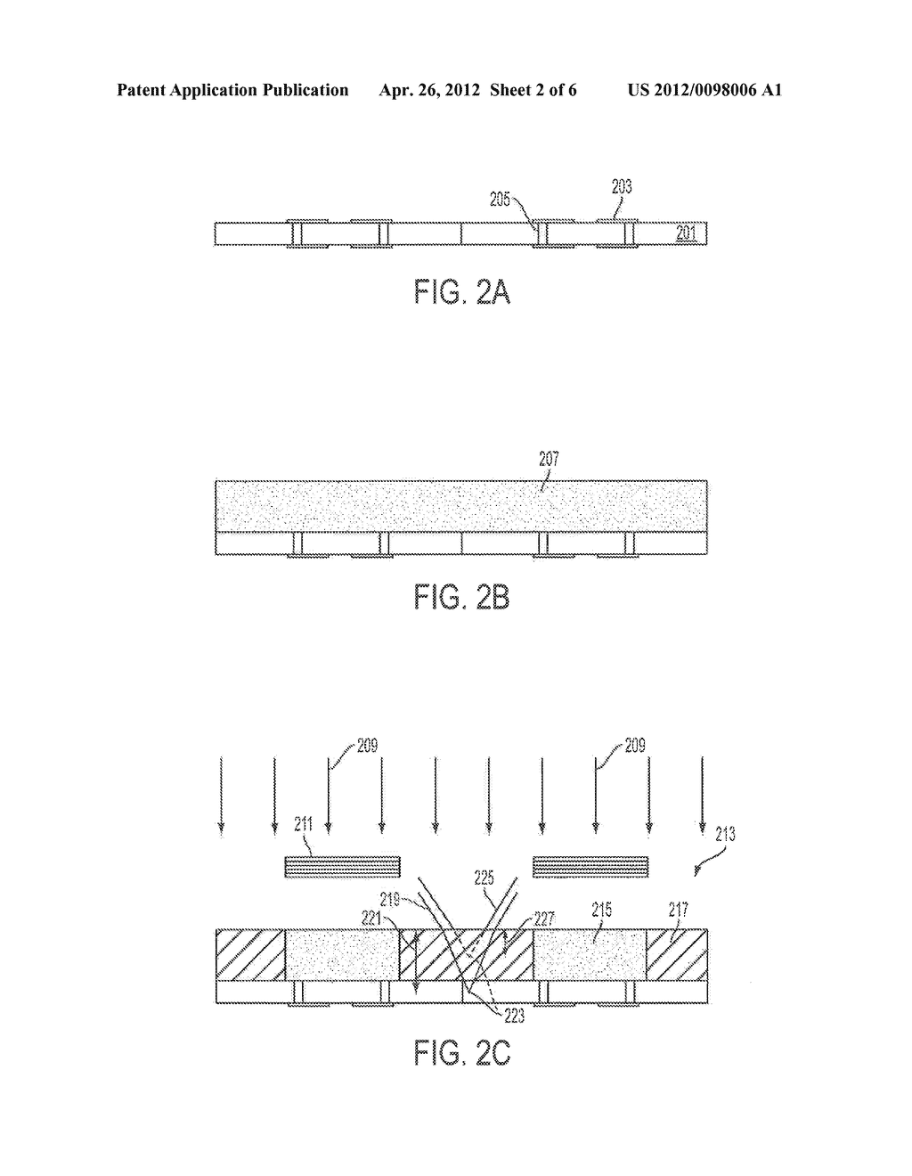 LIGHT EMITTING DIODE PACKAGE WITH PHOTORESIST REFLECTOR AND METHOD OF     MANUFACTURING - diagram, schematic, and image 03