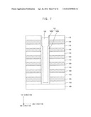 VERTICAL MEMORY DEVICES AND METHODS OF MANUFACTURING THE SAME diagram and image