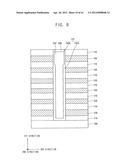 VERTICAL MEMORY DEVICES AND METHODS OF MANUFACTURING THE SAME diagram and image