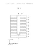 VERTICAL MEMORY DEVICES AND METHODS OF MANUFACTURING THE SAME diagram and image