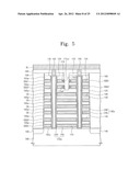 THREE DIMENSIONAL SEMICONDUCTOR MEMORY DEVICES AND METHODS OF FABRICATING     THE SAME diagram and image