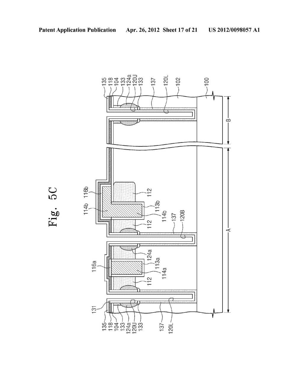 SEMICONDUCTOR DEVICE AND METHOD OF FABRICATING THE SAME - diagram, schematic, and image 18