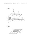 SEMICONDUCTOR DEVICE, MOUNTED SUBSTRATE TO BE USED IN SEMICONDUCTOR     DEVICE, AND MANUFACTURING METHOD OF MOUNTED SUBSTRATE diagram and image