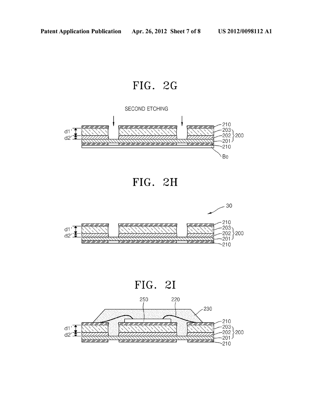 LEAD FRAME MANUFACTURED FROM LOW-PRICED MATERIAL AND NOT REQUIRING STRICT     PROCESS CONTROL, SEMICONDUCTOR PACKAGE INCLUDING THE SAME, AND METHOD OF     MANUFACTURING THE LEAD FRAME AND THE SEMICONDUCTOR PACKAGE - diagram, schematic, and image 08