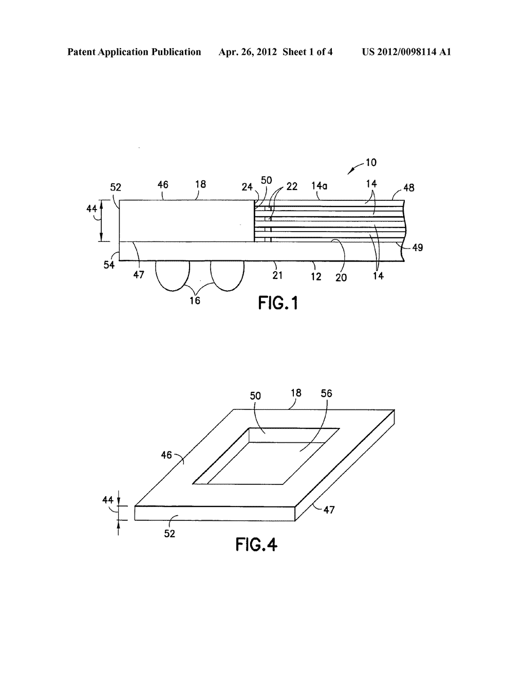 Device with mold cap and method thereof - diagram, schematic, and image 02