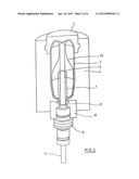 METHOD AND DEVICE FOR BLOW-MOLDING CONTAINERS diagram and image