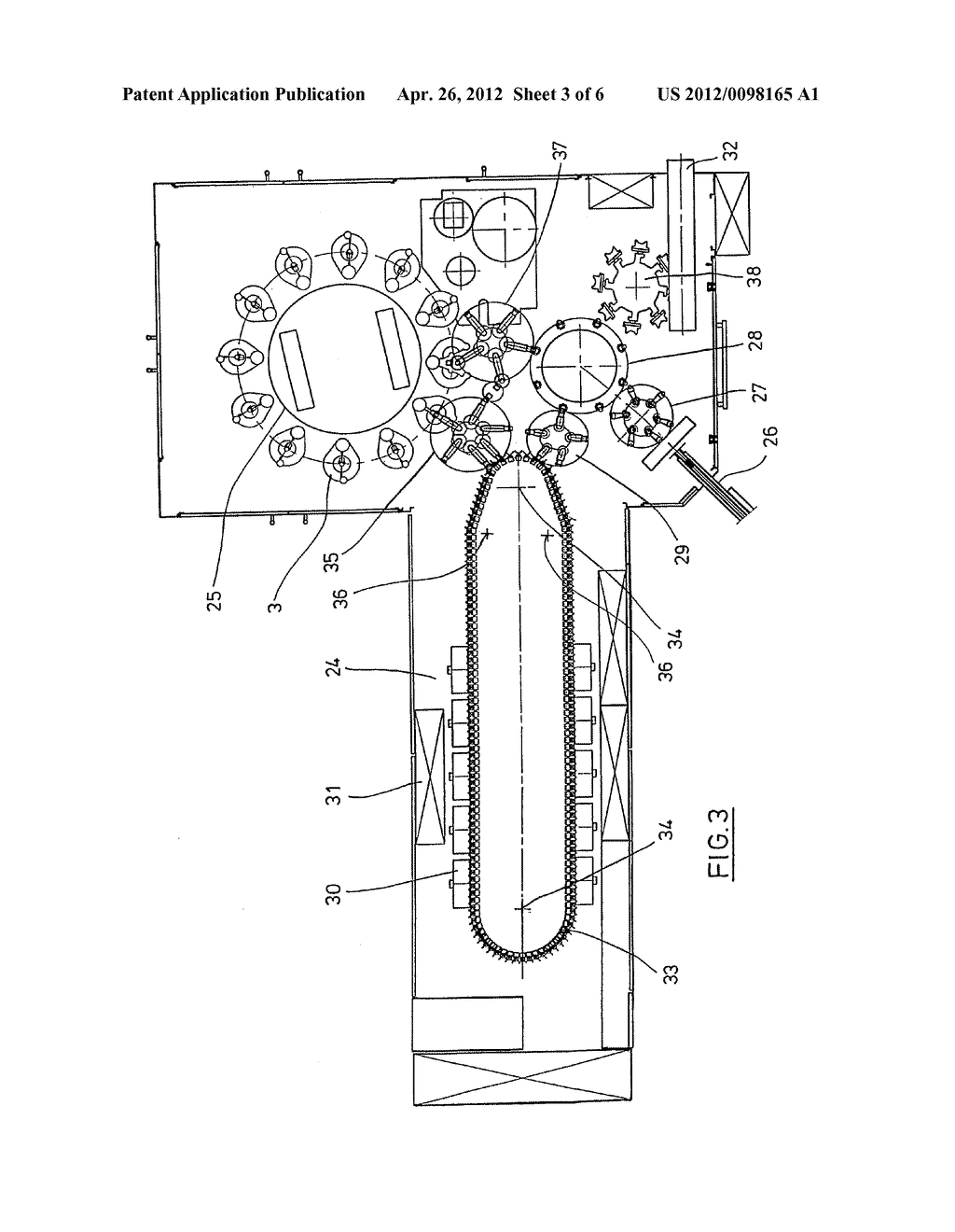 METHOD AND DEVICE FOR BLOW-MOLDING CONTAINERS - diagram, schematic, and image 04