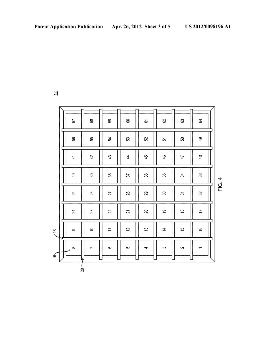 ADJUSTABLE THREE-DIMENSIONAL MULTI-LEVEL GAME PLAY AREA APPARATUS AND     METHOD OF PLAY - diagram, schematic, and image 04