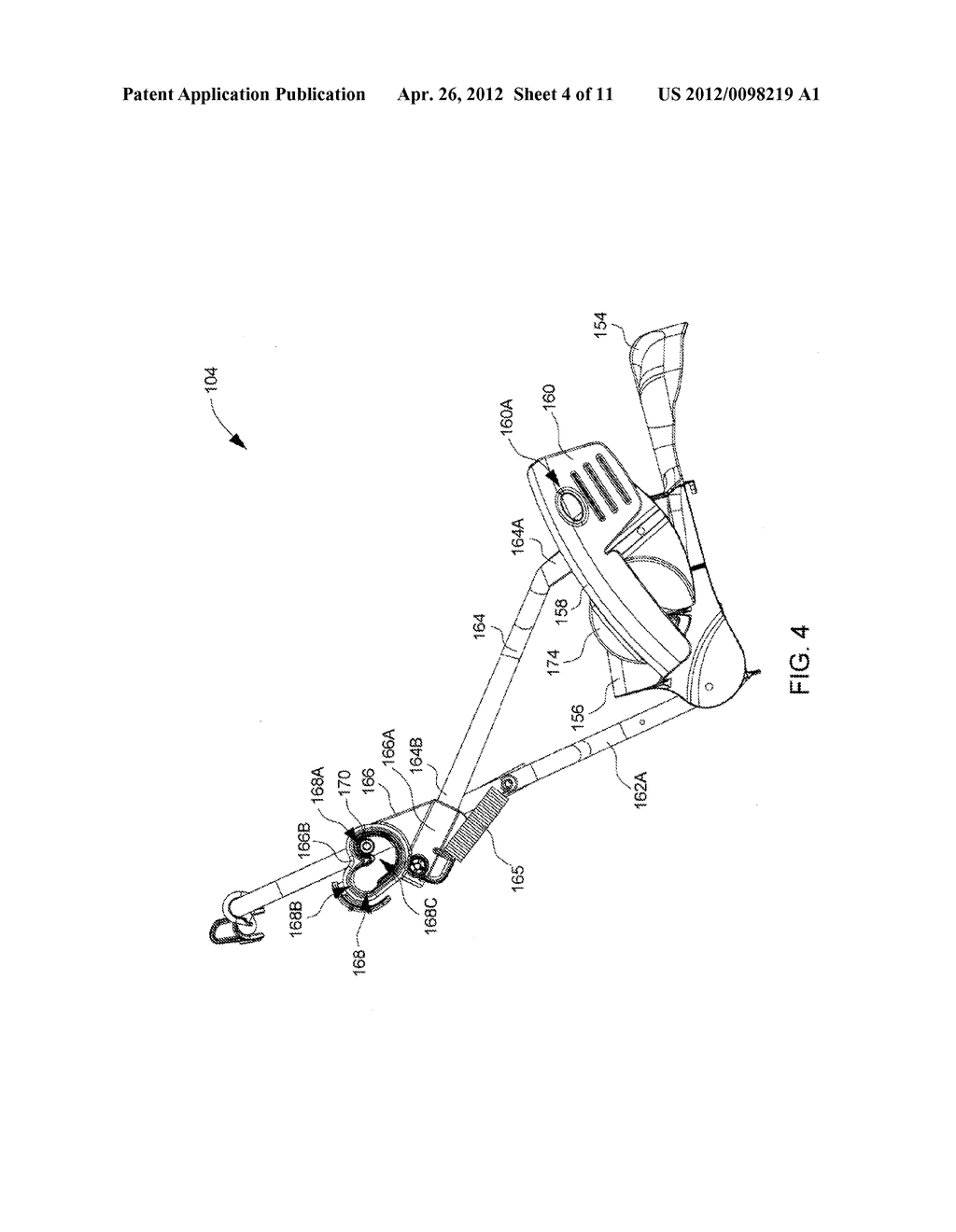 Infant Stroller Apparatus - diagram, schematic, and image 05