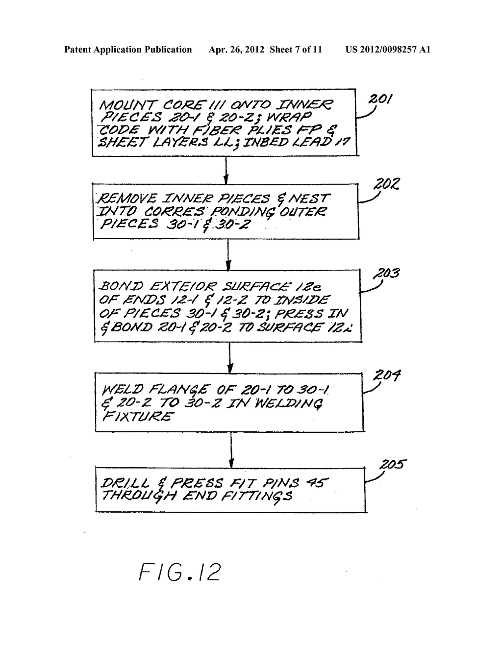 COMPOSITE DRILL PIPE AND METHOD FOR FORMING SAME - diagram, schematic, and image 08