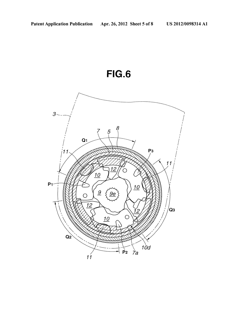 SEAT RECLINING APPARATUS FOR VEHICLE - diagram, schematic, and image 06