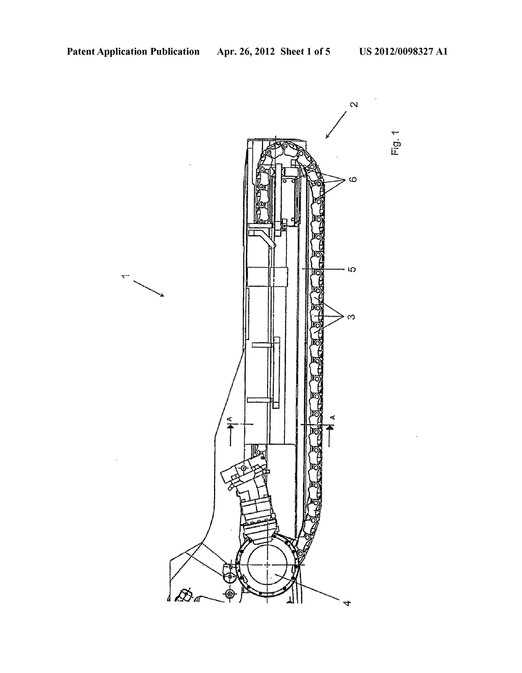 Track chain running gear for mining machines, and chain link for a track     chain running gear and method for producing said chain link - diagram, schematic, and image 02