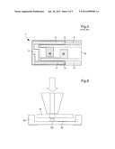 METHOD FOR MOUNTING A PIEZOELECTRIC RESONATOR IN A CASE AND PACKAGED     PIEZOELECTRIC RESONATOR diagram and image