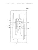 METHOD FOR MOUNTING A PIEZOELECTRIC RESONATOR IN A CASE AND PACKAGED     PIEZOELECTRIC RESONATOR diagram and image