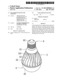 HEAT DISSIPATING DEVICE FOR LIGHTINGS diagram and image