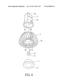 HEAT DISSIPATING DEVICE FOR LIGHTINGS diagram and image