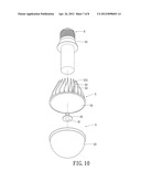 HEAT DISSIPATING DEVICE FOR LIGHTINGS diagram and image