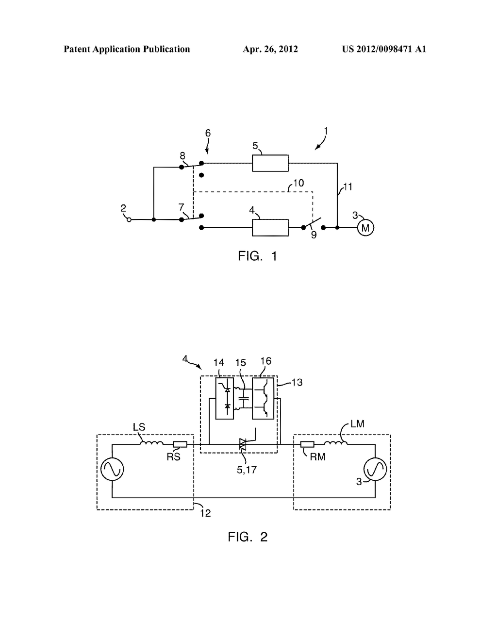 ELECTRICAL SYSTEM AND METHOD FOR CONTROLLING AN ELECTRICAL MOTOR - diagram, schematic, and image 02