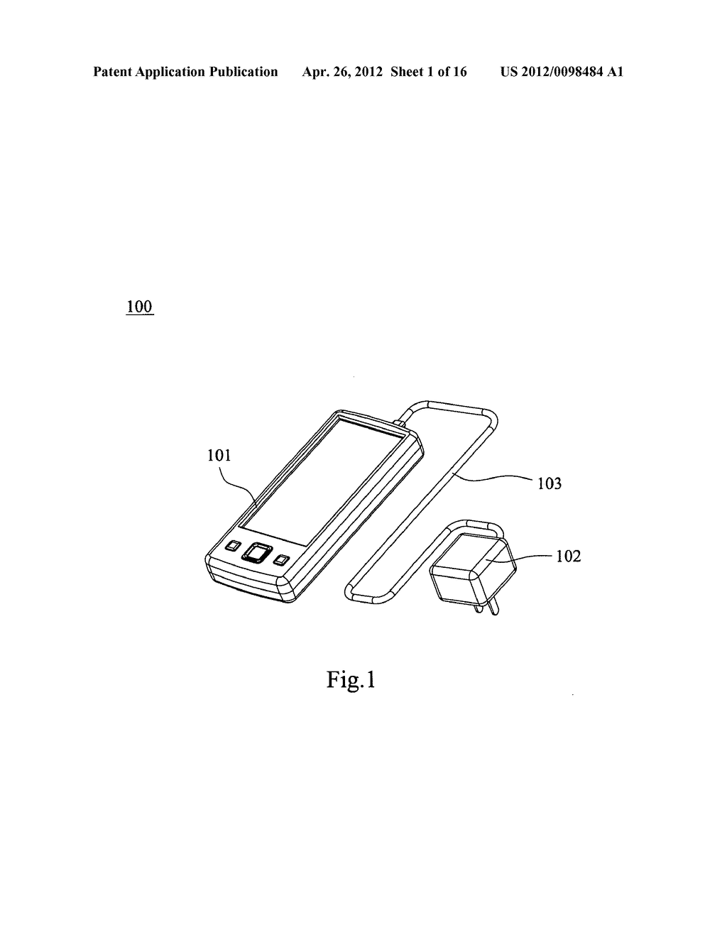 Wireless charging system, battery with wireless charging function and     electronic devices with the same - diagram, schematic, and image 02