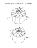 CYLINDRICAL PERMANENT MAGNET DEVICE GENERATING A CONTROLLED MAGNETIC FIELD     AT A DISTANCE FROM THE SURFACE THEREOF diagram and image