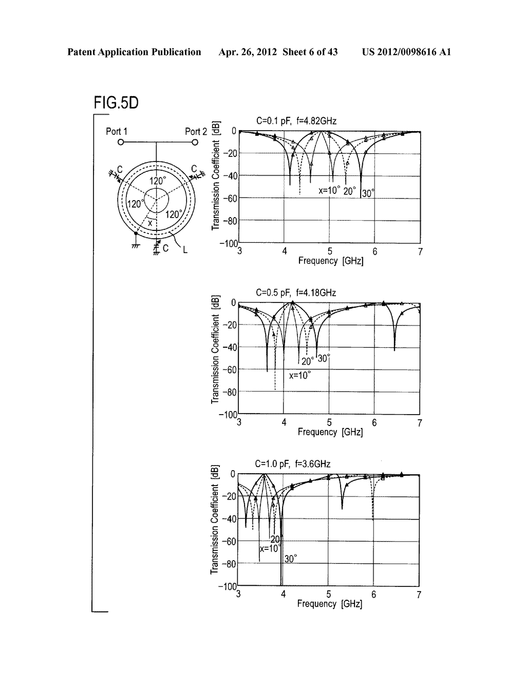 VARIABLE RESONATOR, TUNABLE FILTER, AND ELECTRIC CIRCUIT DEVICE - diagram, schematic, and image 07