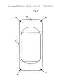 Tracking lane marker position through use of information-transmiting     device diagram and image