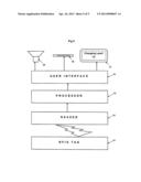 Tracking lane marker position through use of information-transmiting     device diagram and image