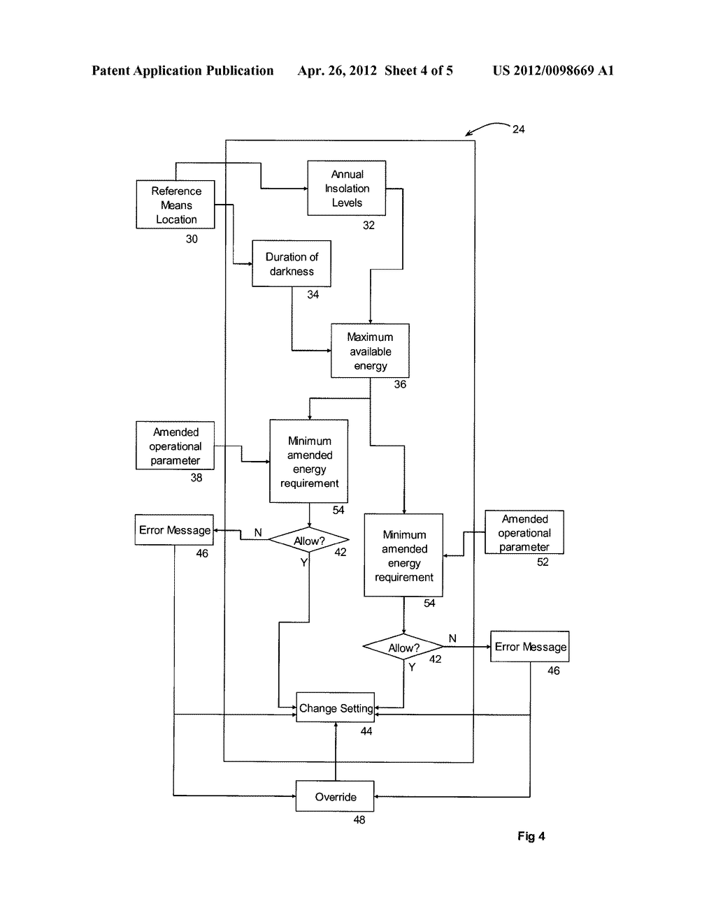 Solar Powered Devices Using Location-Based Energy Control and Method for     Operation of Solar Powered Devices - diagram, schematic, and image 05