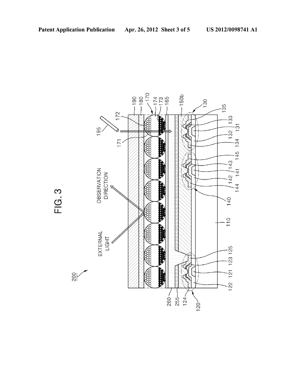 ELECTROPHORETIC DISPLAY WITH INTEGRATED TOUCH SCREEN - diagram, schematic, and image 04