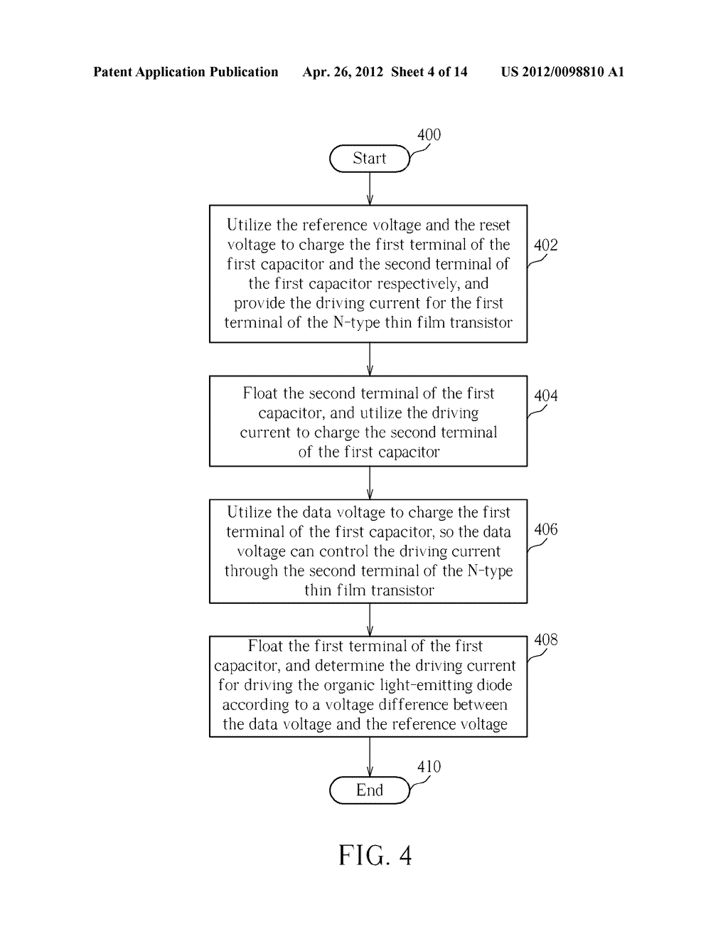 DRIVING CIRCUIT FOR PIXELS OF AN ACTIVE MATRIX ORGANIC LIGHT-EMITTING     DIODE DISPLAY AND METHOD FOR DRIVING PIXELS OF AN ACTIVE MATRIX ORGANIC     LIGHT-EMITTING DIODE DISPLAY - diagram, schematic, and image 05
