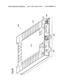 PRINTING MATERIAL CONTAINER, AND BOARD MOUNTED ON PRINTING MATERIAL     CONTAINER diagram and image