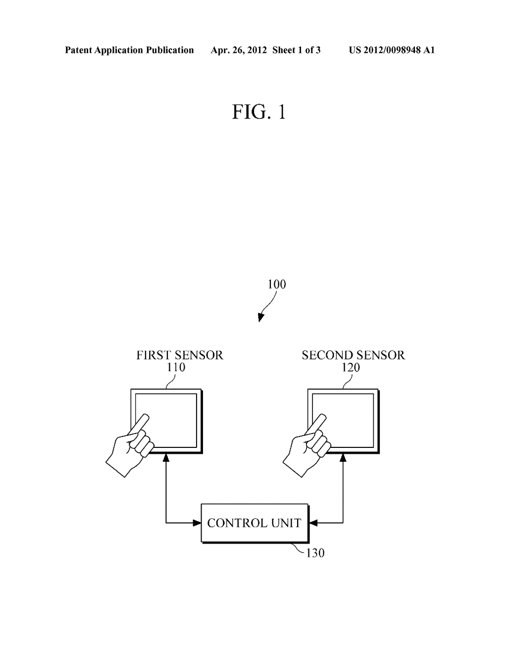 FINGERPRINT AUTHENTICATION APPARATUS HAVING A PLURALITY OF FINGERPRINT     SENSORS AND METHOD FOR SAME - diagram, schematic, and image 02