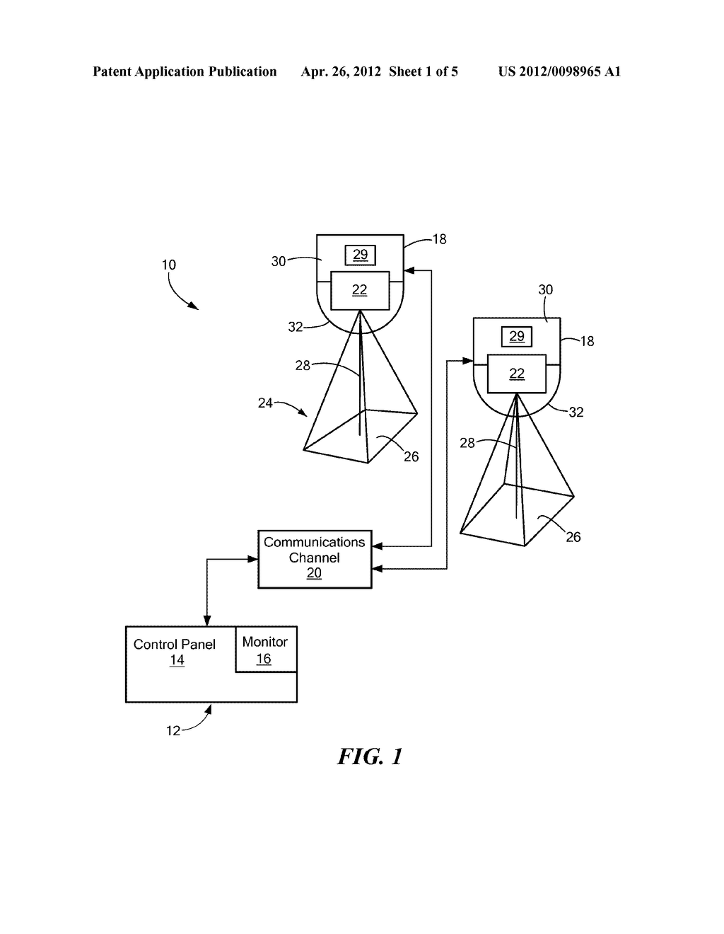 METHOD AND SYSTEM FOR CONVERTING PRIVACY ZONE PLANAR IMAGES TO THEIR     CORRESPONDING PAN/TILT COORDINATES - diagram, schematic, and image 02