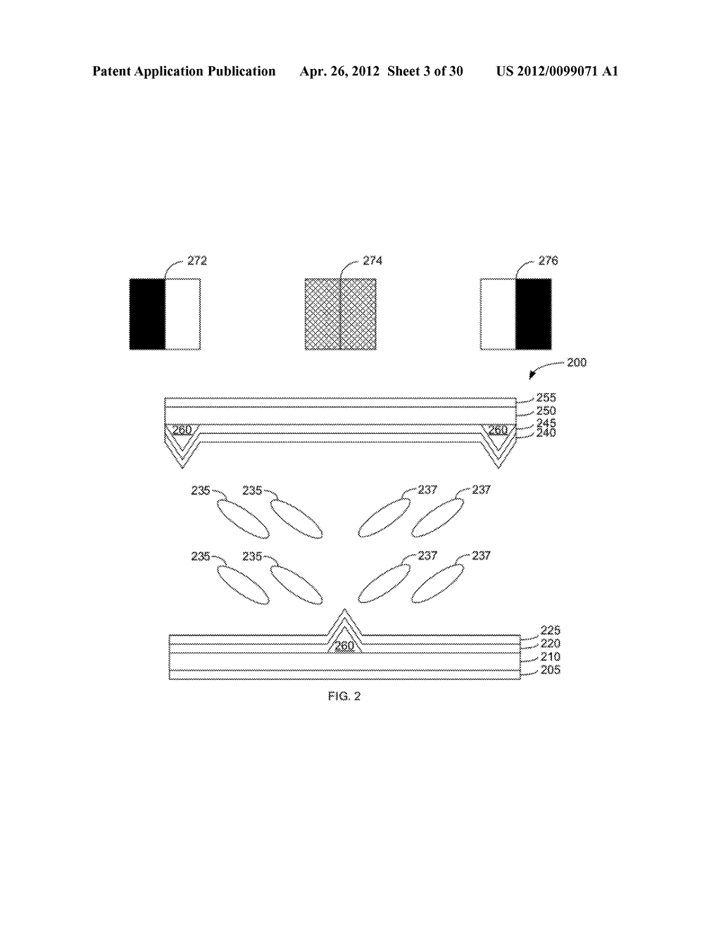 Liquid Crystal Displays Having Color Dots With Embedded Polarity Regions - diagram, schematic, and image 04