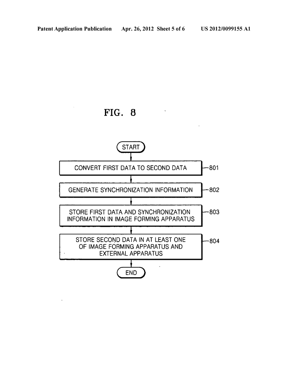 Method to store document using image forming apparatus and system to     perform the same - diagram, schematic, and image 06