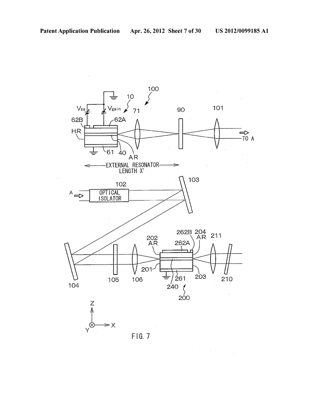 LASER DIODE ASSEMBLY AND SEMICONDUCTOR OPTICAL AMPLIFIER ASSEMBLY - diagram, schematic, and image 08