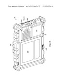 COMPUTER WITH HIGH INTENSITY SCREEN diagram and image