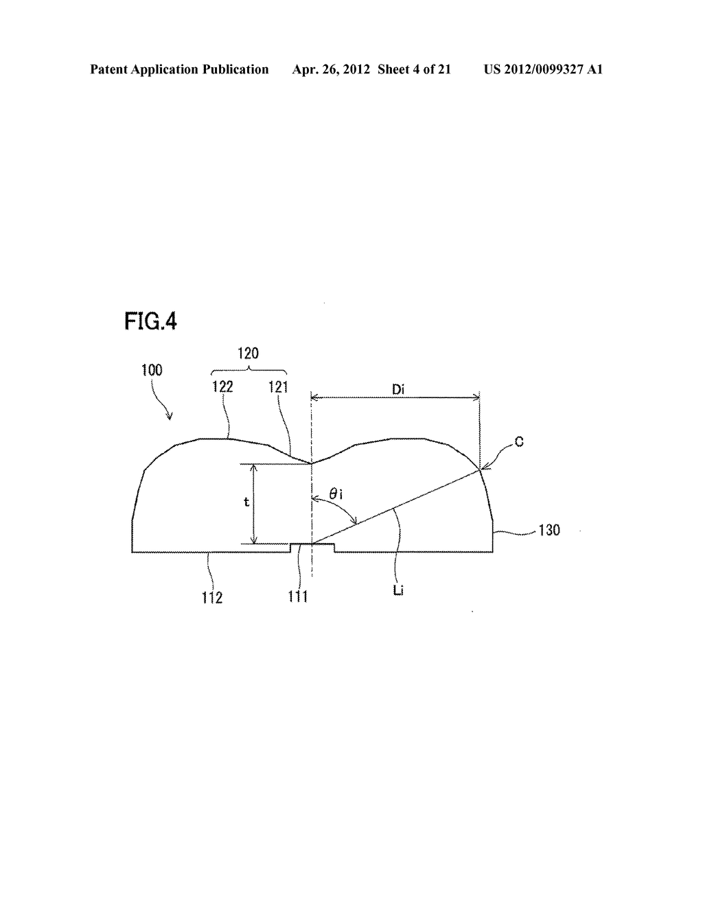 ILLUMINATING LENS, AND LIGHTING DEVICE - diagram, schematic, and image 05