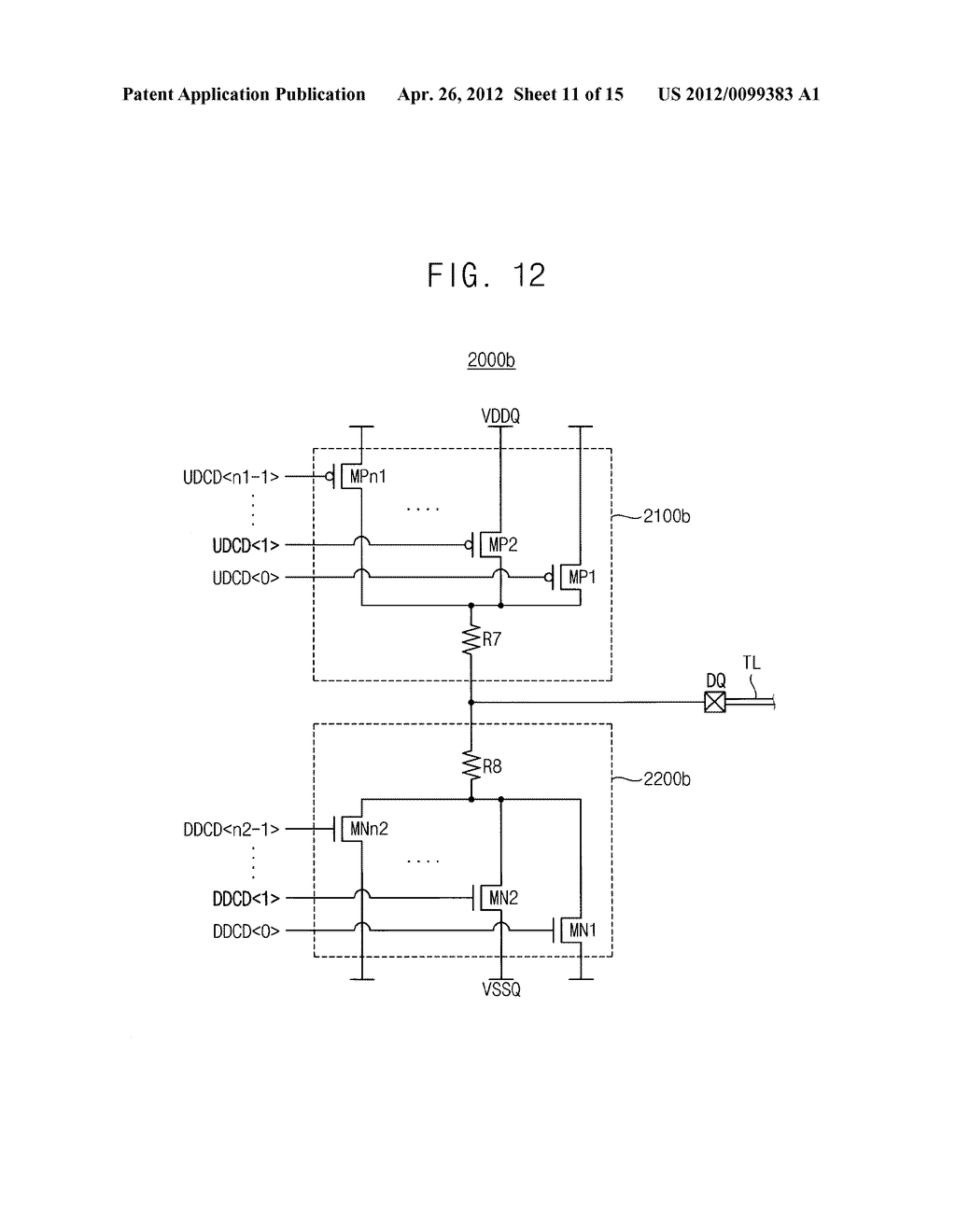 DATA OUTPUT BUFFER AND MEMORY DEVICE - diagram, schematic, and image 12