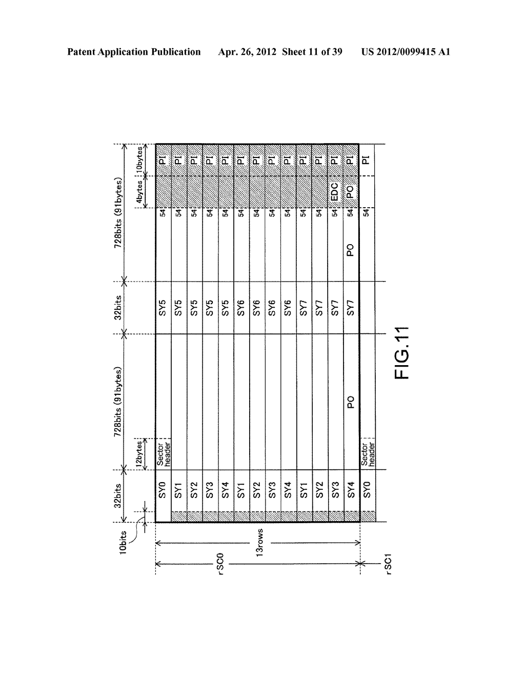 READ-ONLY OPTICAL DISC AND METHOD OF MANUFACTURING A READ-ONLY OPTICAL     DISC - diagram, schematic, and image 12