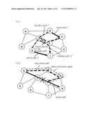 COMMUNICATION SYSTEM, NODE DEVICE, COMMUNICATION METHOD IN THE     COMMUNICATION SYSTEM, AND PROGRAM diagram and image