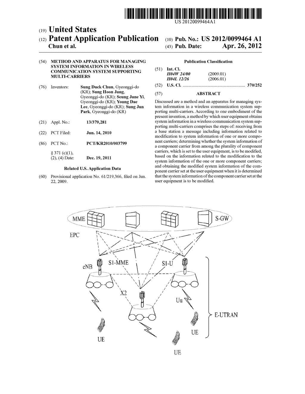 METHOD AND APPARATUS FOR MANAGING SYSTEM INFORMATION IN WIRELESS     COMMUNICATION SYSTEM SUPPORTING MULTI-CARRIERS - diagram, schematic, and image 01