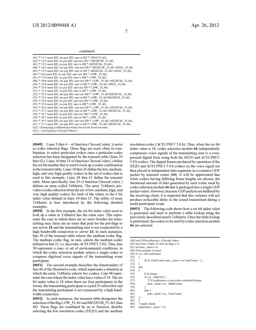 System and Method for Providing Internet Based Phone Conferences Using     Multiple Codecs - diagram, schematic, and image 11