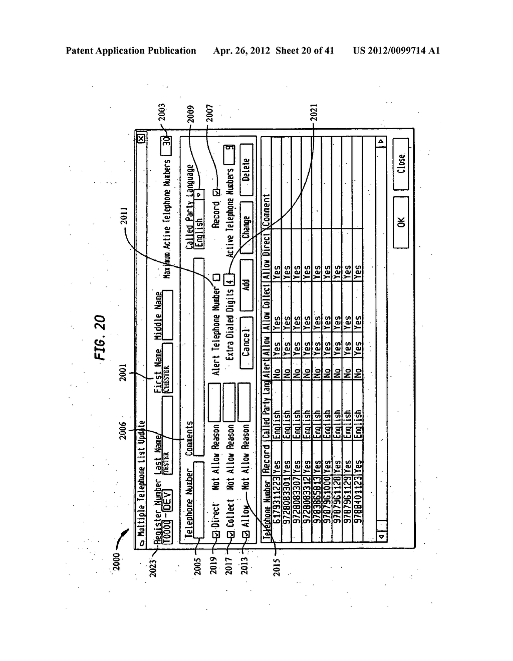 System and method for controlled call handling - diagram, schematic, and image 21