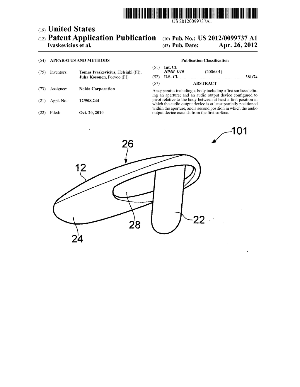 Apparatus And Methods - diagram, schematic, and image 01