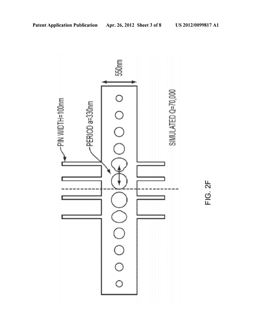 High Quality Factor Photonic Crystal Nanobeam Cavity and Method of     Designing and Making Same - diagram, schematic, and image 04