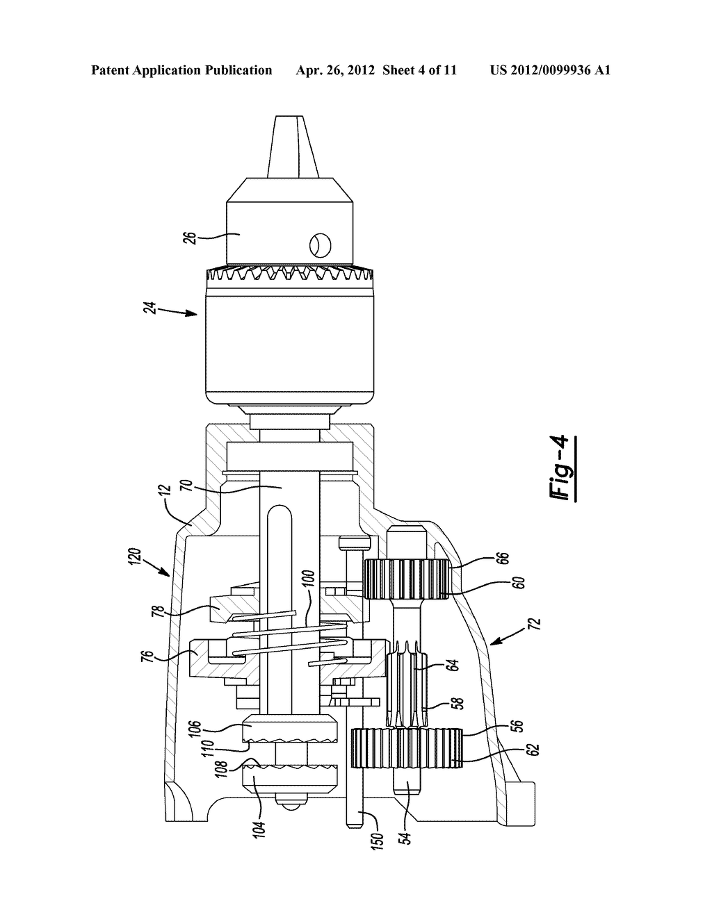 POWER TOOL TRANSMISSION - diagram, schematic, and image 05